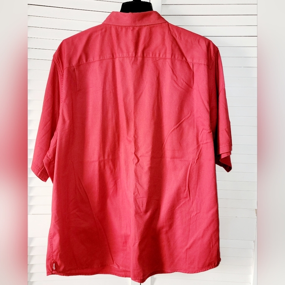 Wrangler Men 2XL Collar Stretch 2 Pockets Short Sleeves Button Up Casual Shirt - Picture 2 of 8
